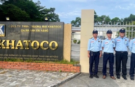 bảo vệ Khatoco của Công ty bảo vệ Thành Long