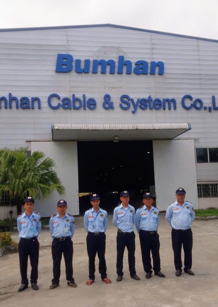 Bảo vệ Thành Long tại Nhà máy cơ điện Bumhan Hòa Khánh