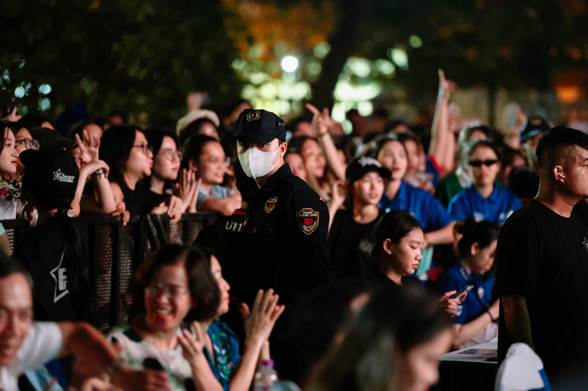 Ca nhạc tại sự kiên được bảo vệ